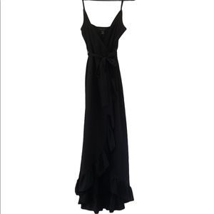 NEW LOOK NWT Wrap Around Black Dress